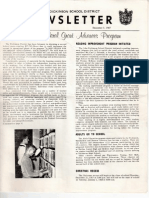 1967.12.01 John Dickinson Newsletter With First Year McKean Highlights