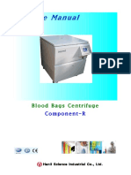 Centrifuga Refrigerada Component R Manual de Servicio