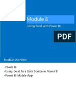 Using Excel With Power BI