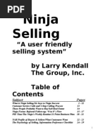 Download Ninja Selling Booklet 01-01-08 by riazbhimani SN51599096 doc pdf