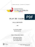 Plan de Acción de Calidad de Atención CS La Asuncion 2020