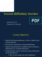 Immune Disorders: Deficiency