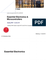 Essential Electronics & Microcontrollers: FYS3240-4240 Data Acquisition & Control