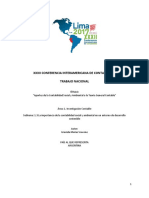 AREA 1. Aportes de La Contabilidad Social y Ambiental A La Teoría General Contable. Graciela Marí