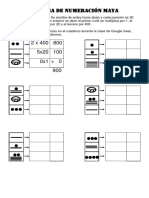 3 Sistema de Numeración Maya