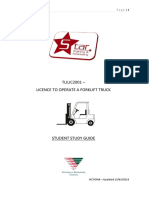 Forklift Study Guide Victoria PDF