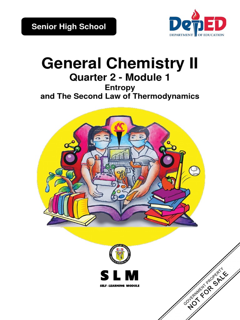 General Chemistry Ii Quarter 2 Module 1 Pdf Entropy Second Law