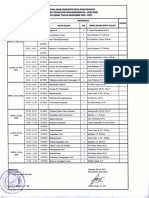 Jadwal UAS Genap Reguler Dan Jum'at Sabtu