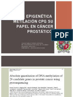 Epigenetic y Ca Prostatico