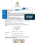 Logaritmos: definición, propiedades y ejercicios resueltos