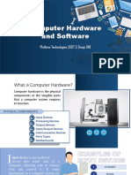 Computer Hardware and Software