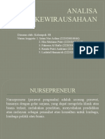 Analisa Kewirausahaan Kelompok 3B