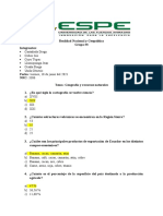 Banco de Preguntas - Grupo 3 - Tema Geografía y Recursos Naturales