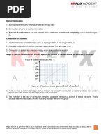 Form 5 Chemistry Chapter 3: Thermochemistry 3.2: Heat of Reaction (Part 4) Heat of Combustion