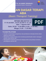 Pelatihan Dasar Terapi ABA - 5