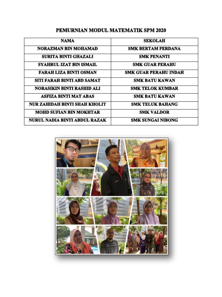 Math modul pdca matematik spm 2020 pdf