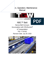 Installation, Operation, Maintenance Manual: NBC™ Belt