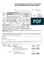 Examen Final Contabilidad Ii Admon, Seccion B Variable A