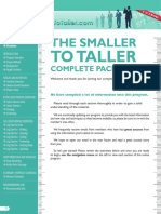 Smaller To Taller Book