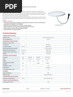 Technical Features: Indoor Omnidirectional Antenna 380-2700 MHZ