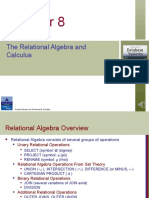 The Relational Algebra and Calculus: Ramez Elmasri and Shamkant B. Navathe