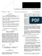 De La República Bolivariana de Venezuela: Sumario