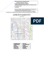 Actividad Sopa de Letras