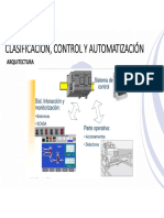 Clasificación, Control y Automatización