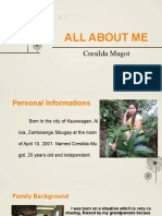 All About Me: Cresilda Mugot