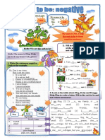 The Verb To Be Negative - 35011