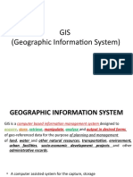 GIS (Geographic Information System)