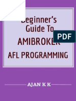 Beginners Guide To AmiBroker A AJAN K K