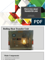 Process Heat Transfer Lab: Dr. Farhan Javed (Assistant Professor)