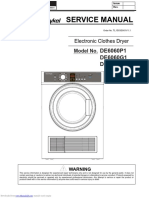 Fisher Paykel 6060P1 Service Manual