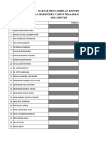 Daftar Pengambilan Raport