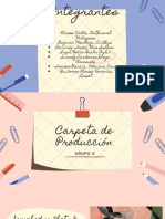 Carpeta de Producción