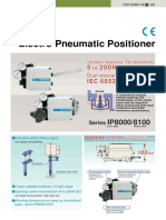 Electro-Pneumatic Positioner: 5 200Hz IEC 60529 IP65 5 200Hz IEC 60529 IP65