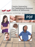 55 Creative Approaches For Challenging Resistant Children Adolescents Techniques Activities Worksheets