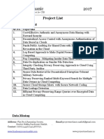 Project List - Main
