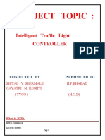 Intelligent Traffic Light ControllerTTT