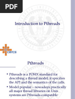 Introduction To Pthreads