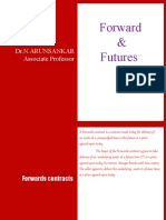 Forward & Futures: Dr.N.Arunsankar Associate Professor