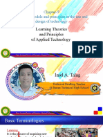 IMEL A. TALAG Learning Theories and Principles of Applied Technology