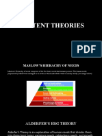 Content Theories