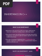 Inheritance in C++