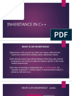 Inheritance in C++