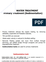 WWTP (Primary Treatment) - T