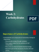 Week 2 Carbohydrates Eloi
