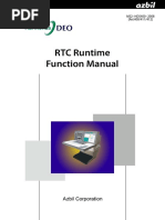 Manual Book RTC RunTime