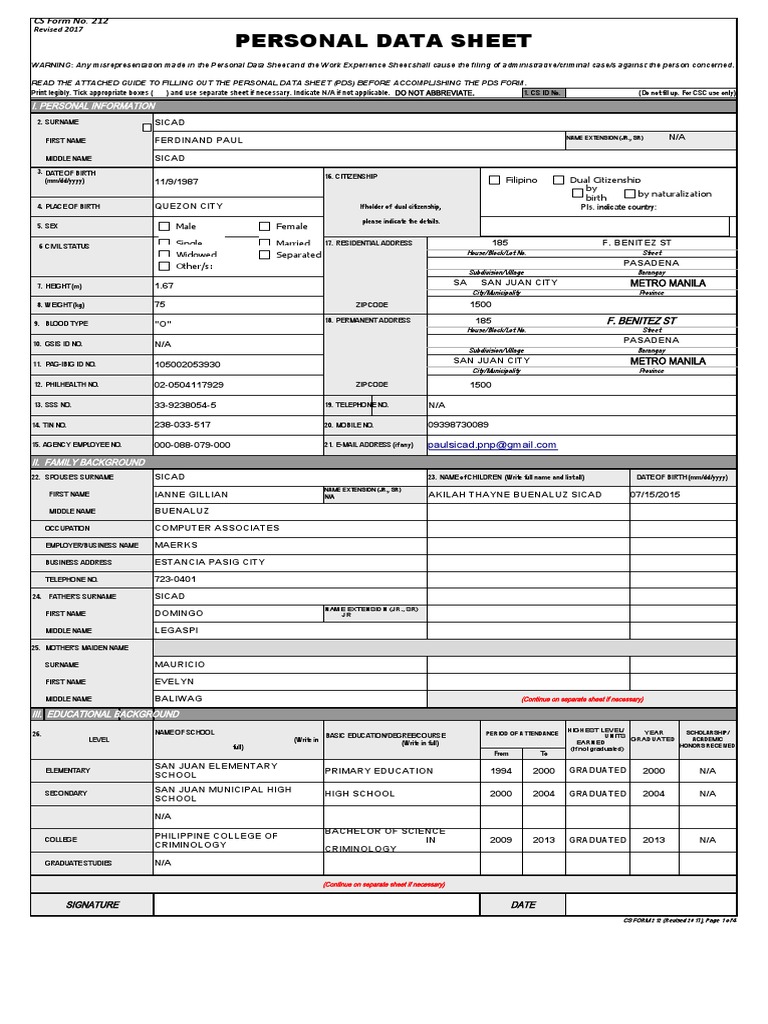 2020 Sample CSC PDS Rev2017 | PDF | Crime & Violence | Crime Thriller